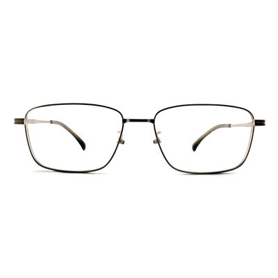 Harga yang bagus TF3346 Ultra Light Titanium Optical Frame Klasik Unisex Tetak Kacamata on line