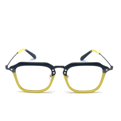 Harga yang bagus BD124 Frame Customized Color Acetate Metal Frame dengan Panjang Kuil 142mm on line