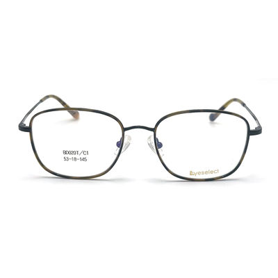 Harga yang bagus BD020T Vintage Style Square Acetate Metal Frame untuk tampilan yang canggih on line