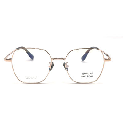 Harga yang bagus TD074 Kerangka optik titanium yang ramping - Kacamata Matahari Aviator Unisex on line