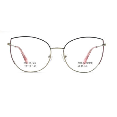 Harga yang bagus MD152 Kerangka optik logam stainless steel untuk pilihan wanita on line