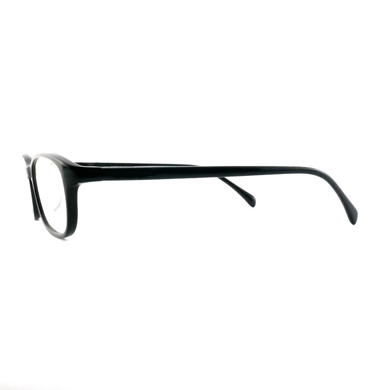 FP2619 Stylish Acetate Optical Frame Full Rim Dekorasi persegi panjang Untuk Kacamata