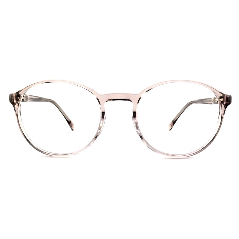 FP2618 Bingkai Kacamata Optik Bulat Dekorasi Pelindung Full Rim Untuk Kacamata