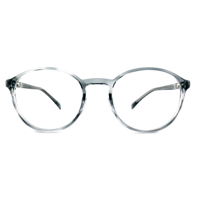 FP2618 Bingkai Kacamata Optik Bulat Dekorasi Pelindung Full Rim Untuk Kacamata