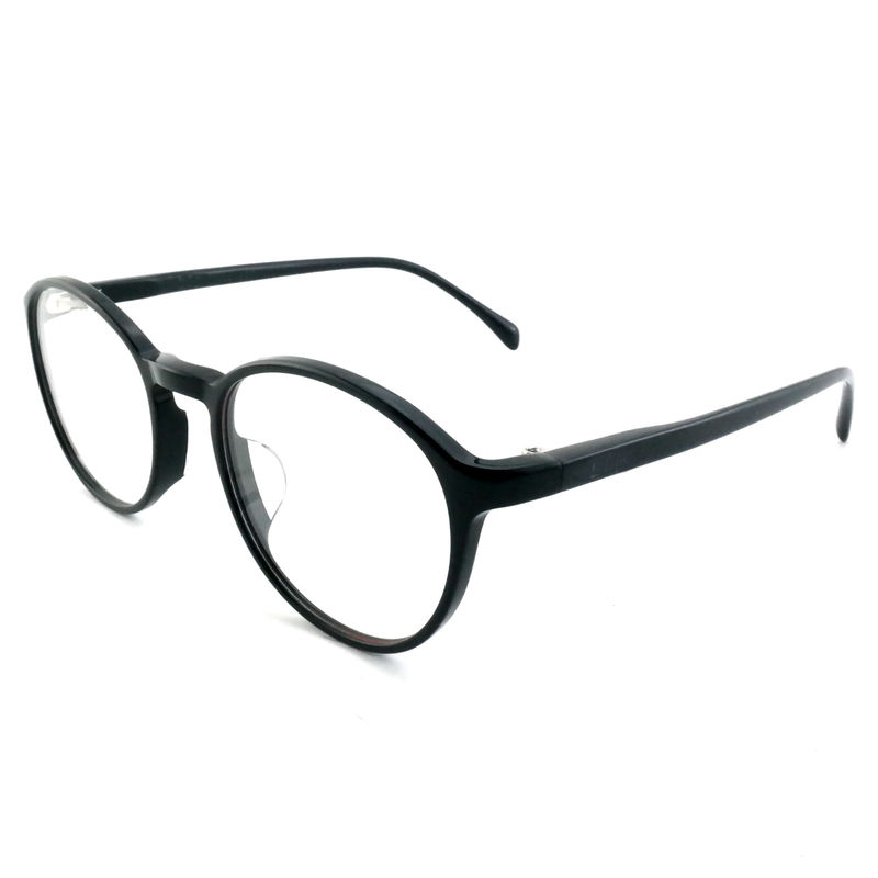FP2618 Bingkai Kacamata Optik Bulat Dekorasi Pelindung Full Rim Untuk Kacamata