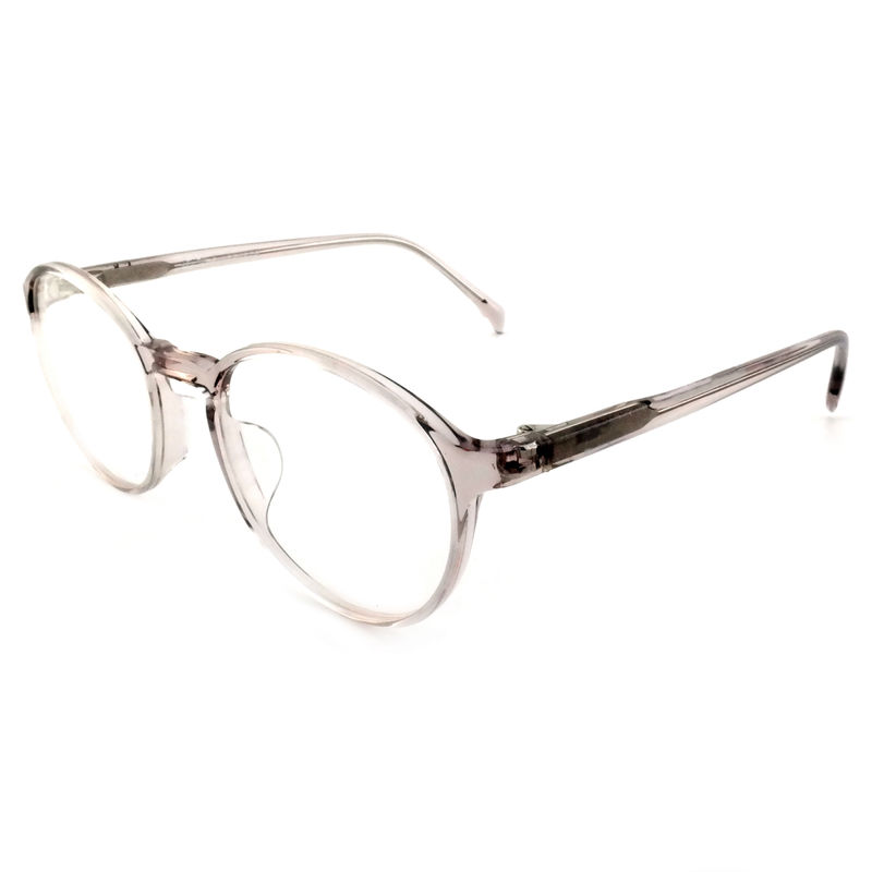 FP2618 Bingkai Kacamata Optik Bulat Dekorasi Pelindung Full Rim Untuk Kacamata