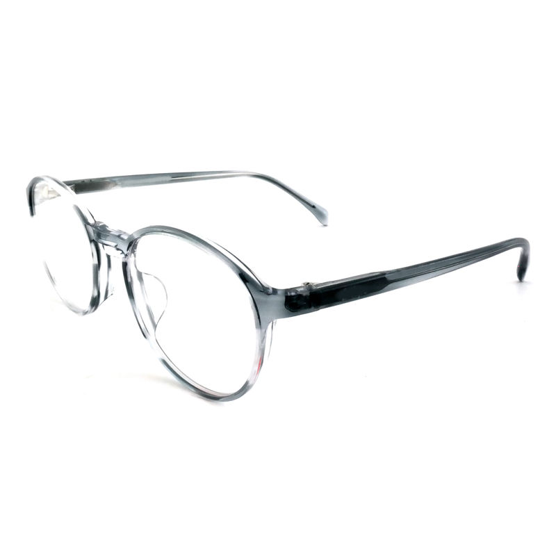 FP2618 Bingkai Kacamata Optik Bulat Dekorasi Pelindung Full Rim Untuk Kacamata