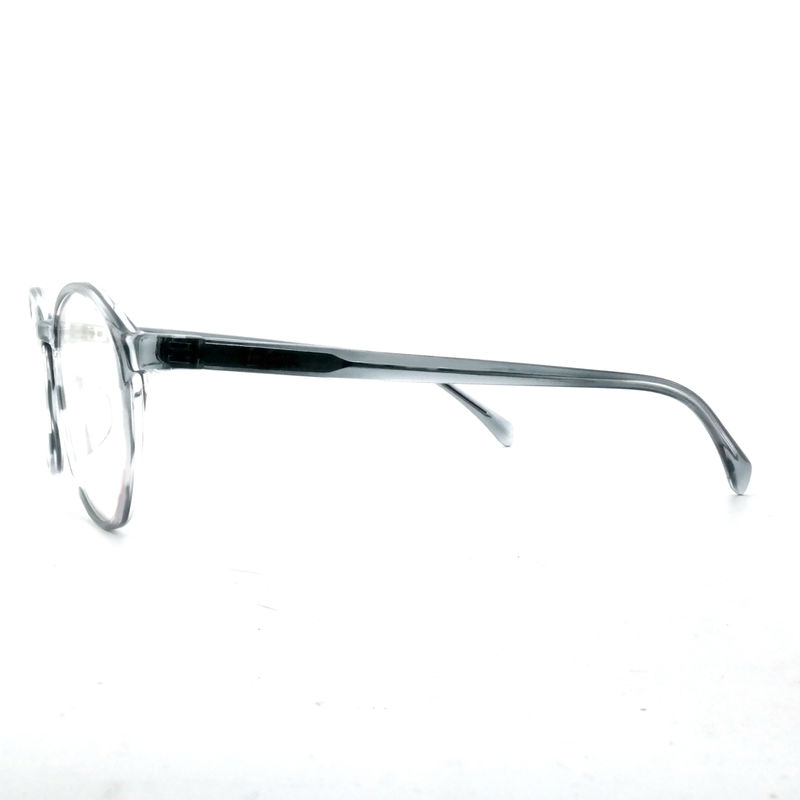 FP2618 Bingkai Kacamata Optik Bulat Dekorasi Pelindung Full Rim Untuk Kacamata
