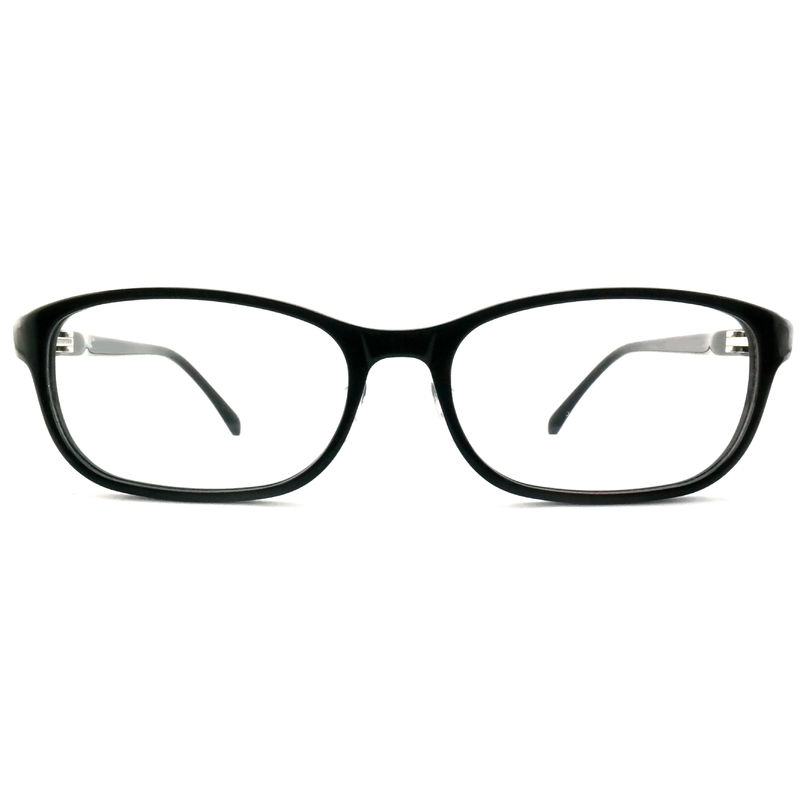 FP2619 Stylish Acetate Optical Frame Full Rim Dekorasi persegi panjang Untuk Kacamata