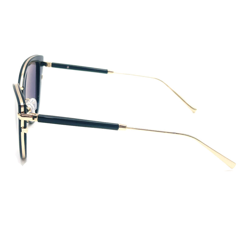 Premium Acetate Metal Kacamata Matahari Fashion Kacamata Matahari Kupu-kupu Model BS022,OEM & ODM FE