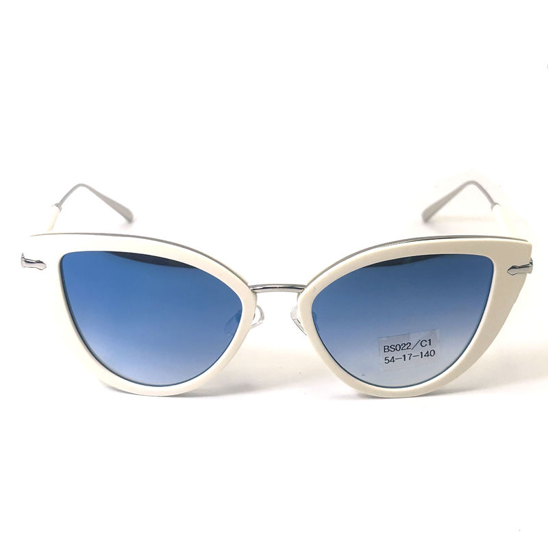 Premium Acetate Metal Kacamata Matahari Fashion Kacamata Matahari Kupu-kupu Model BS022,OEM & ODM FE