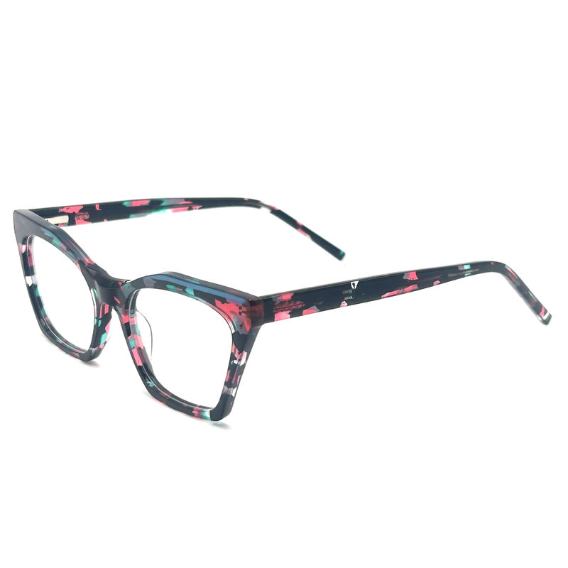 AD183 Stylish Acetate Optical Frame for All-Day Comfort Kacamata optik Kacamata