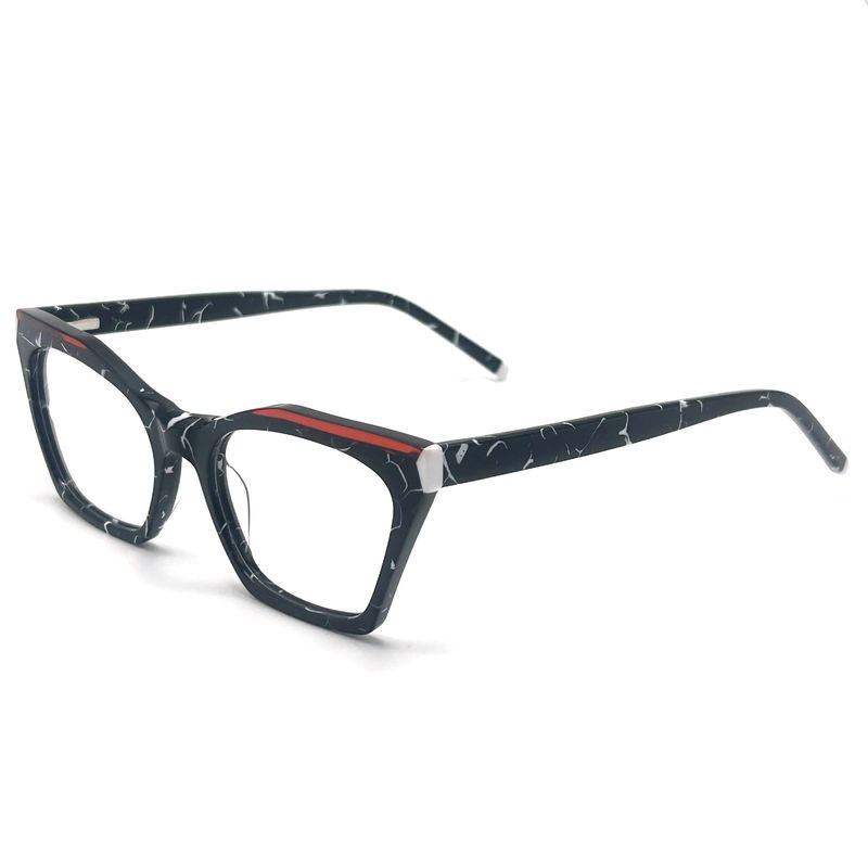 AD183 Stylish Acetate Optical Frame for All-Day Comfort Kacamata optik Kacamata