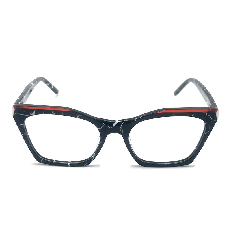 AD183 Stylish Acetate Optical Frame for All-Day Comfort Kacamata optik Kacamata