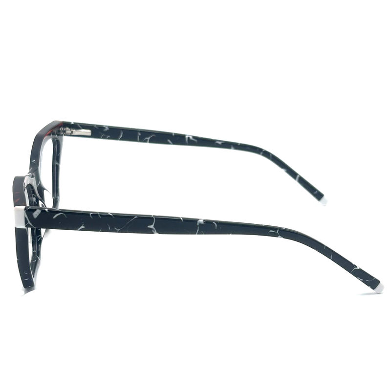AD183 Stylish Acetate Optical Frame for All-Day Comfort Kacamata optik Kacamata