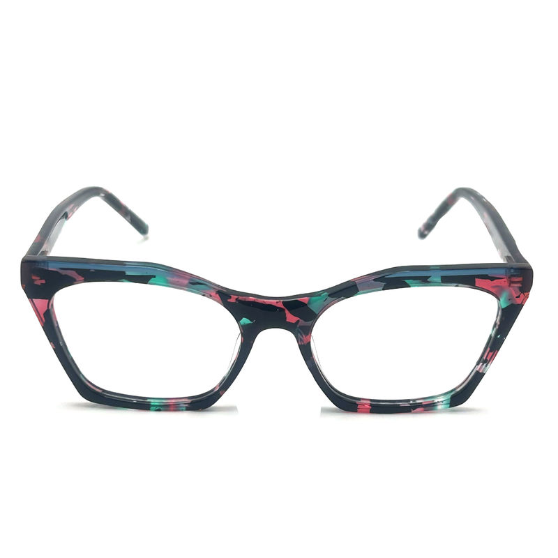 AD183 Stylish Acetate Optical Frame for All-Day Comfort Kacamata optik Kacamata