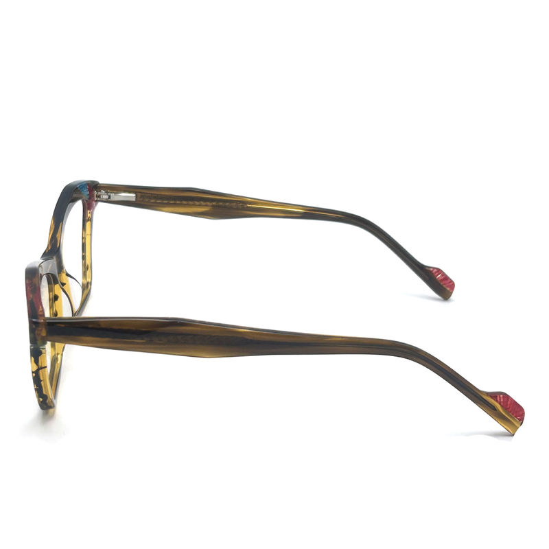 AD185 Stylish Acetate Optical Frame for All-Day Comfort Kacamata optik Kacamata