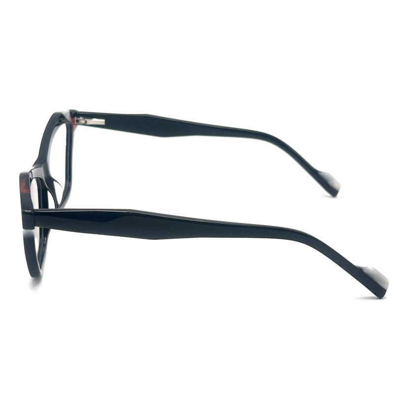 AD185 Stylish Acetate Optical Frame for All-Day Comfort Kacamata optik Kacamata