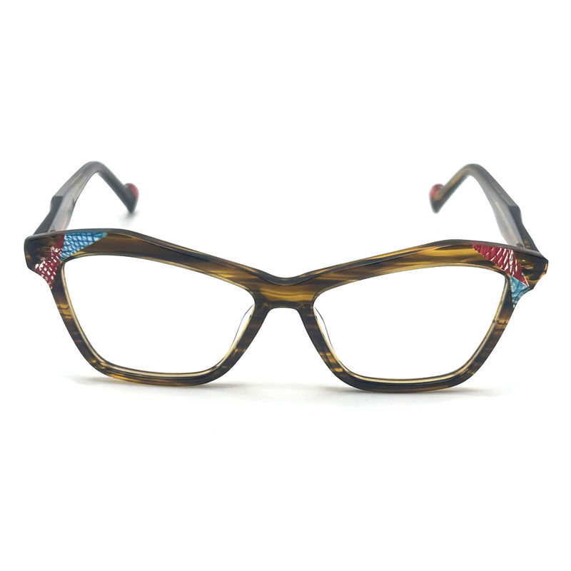 AD185 Stylish Acetate Optical Frame for All-Day Comfort Kacamata optik Kacamata