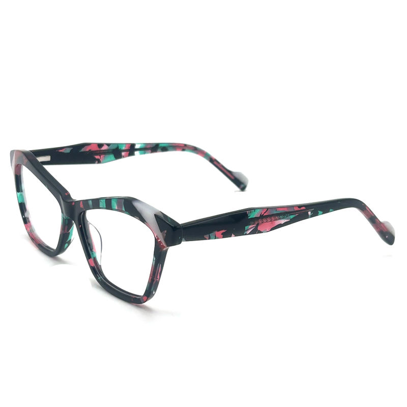 AD185 Stylish Acetate Optical Frame for All-Day Comfort Kacamata optik Kacamata