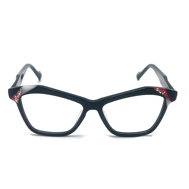 AD185 Stylish Acetate Optical Frame for All-Day Comfort Kacamata optik Kacamata