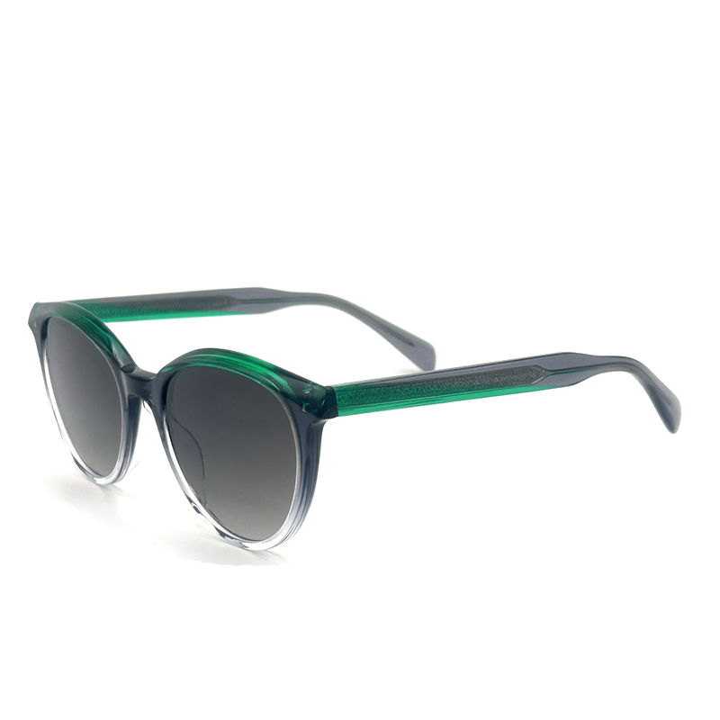 AS065 Kacamata hitam dengan frame asetat dengan bahan lensa CR 39 untuk perlindungan UV modern
