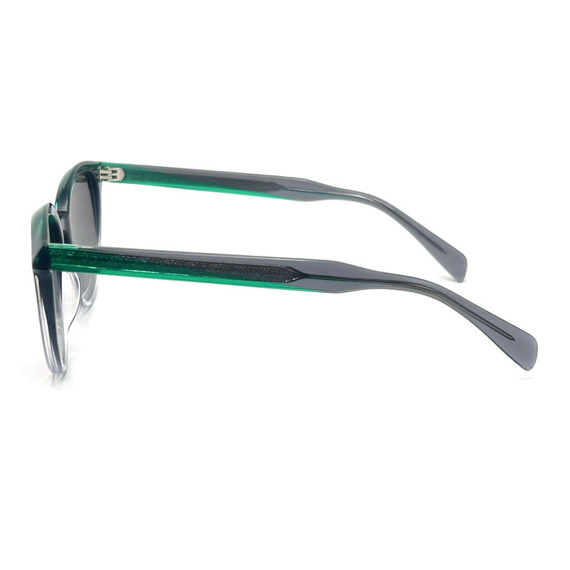 AS065 Kacamata hitam dengan frame asetat dengan bahan lensa CR 39 untuk perlindungan UV modern