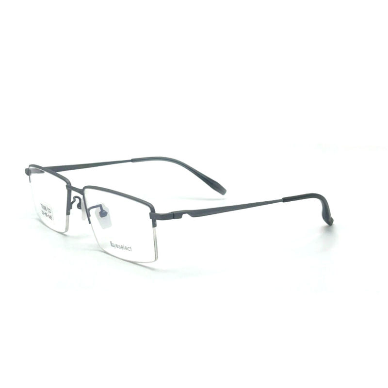 TD038 Kerangka Titanium Semi-Rimless untuk Pria - Keseimbangan Gaya dan Fungsi yang Sempurna