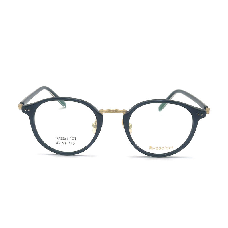 BD005T Vintage/Fashion Acetate Metal Frame Bergaya dan Trendi