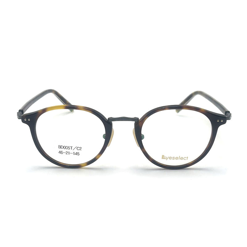 BD005T Vintage/Fashion Acetate Metal Frame Bergaya dan Trendi