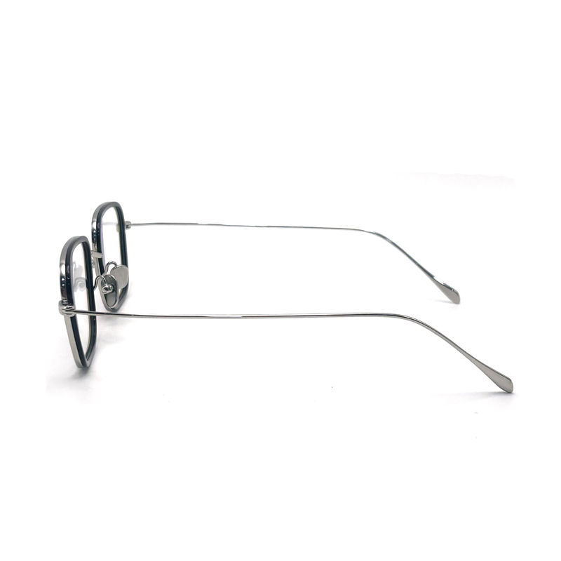 BD103 Custom Frame Color Square Acetate Metal Frame - Kualitas Premium