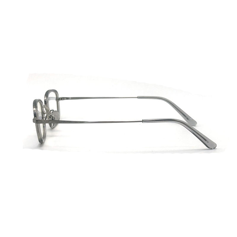 BD101 Frame Disesuaikan Warna Acetate Metal Frame - Bentuk persegi panjang