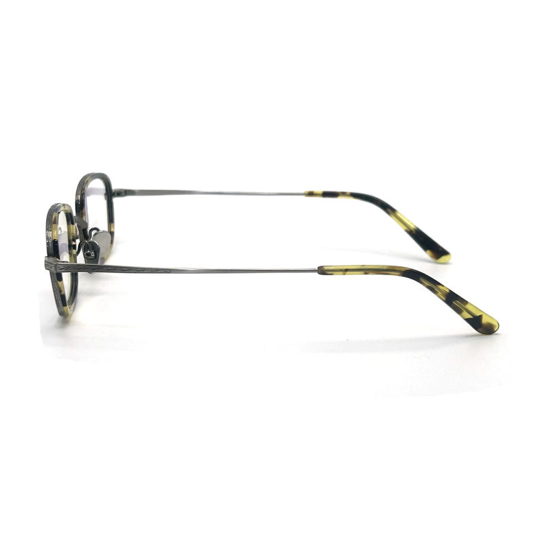BD101 Frame Disesuaikan Warna Acetate Metal Frame - Bentuk persegi panjang