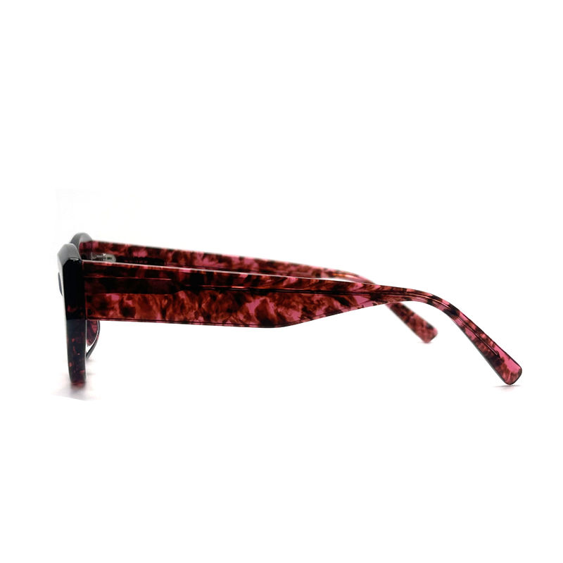 AS073 Kacamata Matahari Frame Asetat untuk Wanita dengan Bahan Lensa CR 39 dan Gaya Elegan