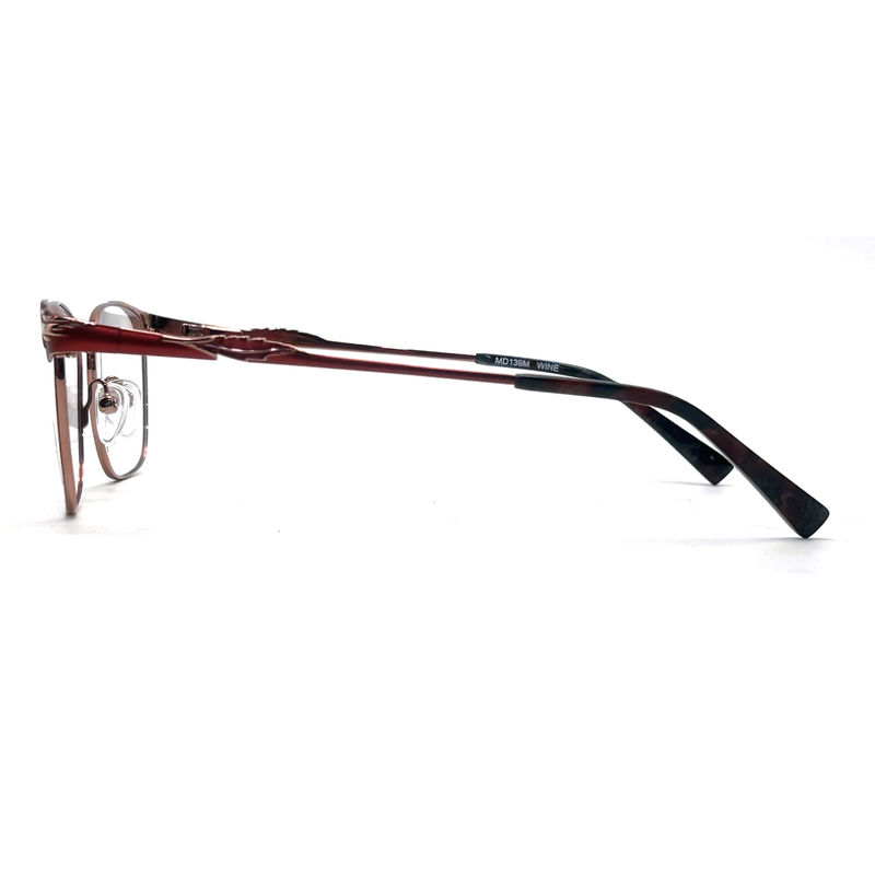 MD139M Frame Optik Logam Wanita dalam 53-16-140 Ukuran untuk tampilan modis