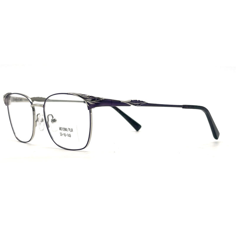 MD139M Frame Optik Logam Wanita dalam 53-16-140 Ukuran untuk tampilan modis