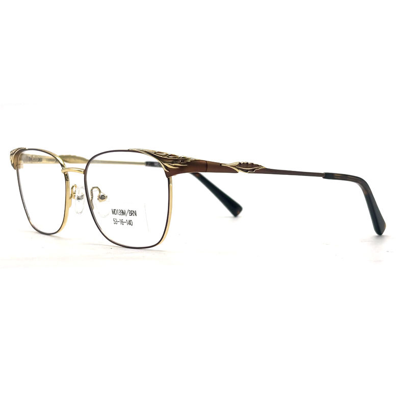 MD139M Frame Optik Logam Wanita dalam 53-16-140 Ukuran untuk tampilan modis