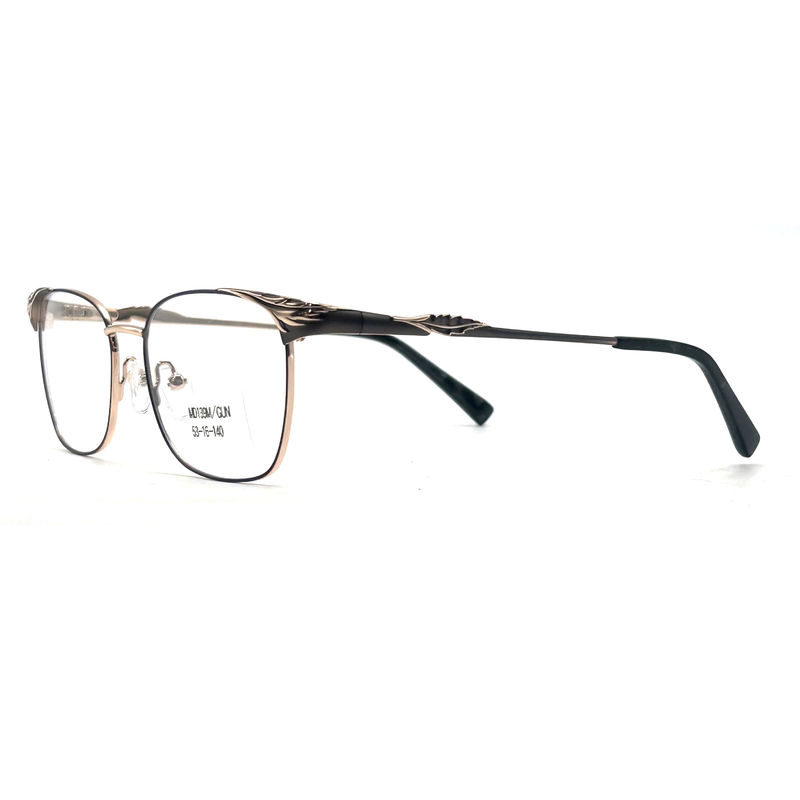 MD139M Frame Optik Logam Wanita dalam 53-16-140 Ukuran untuk tampilan modis