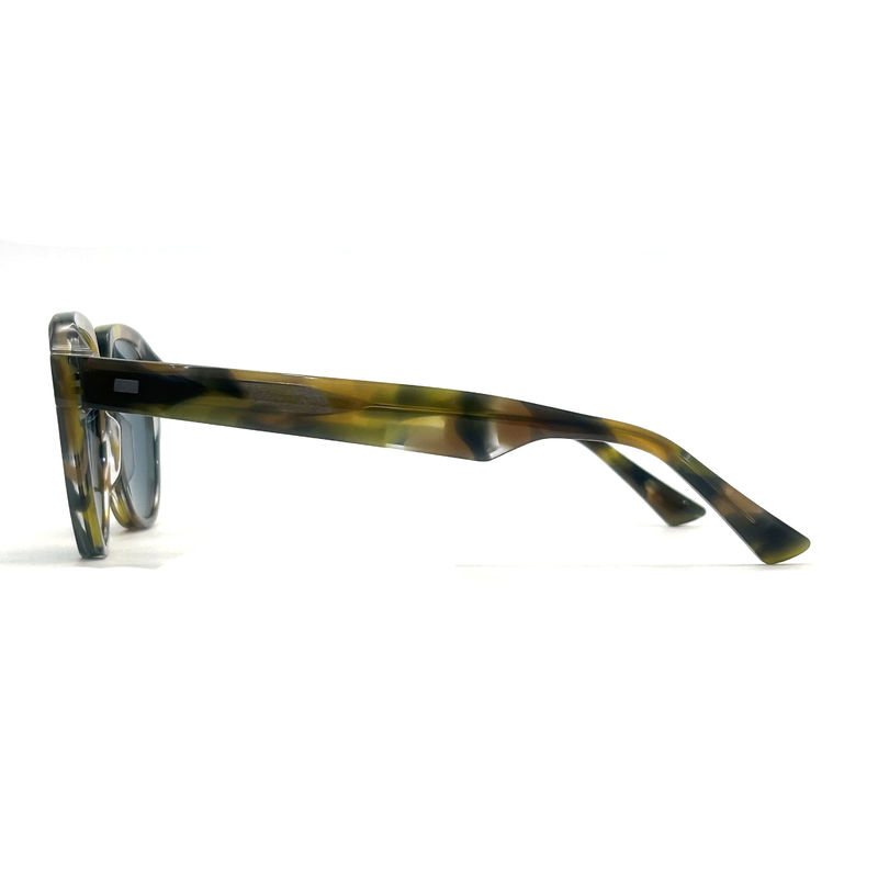 AS081 CR 39 Bahan Lensa Acetate Frame Kacamata Matahari untuk Pilot dan Bentuk Mata