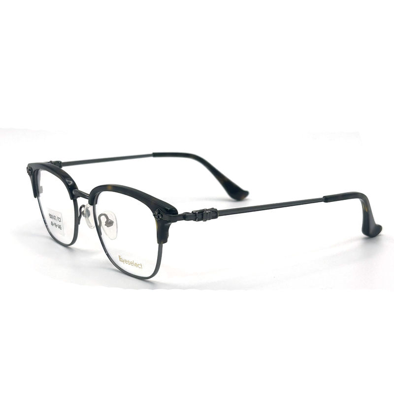 BD014T Kacamata Baca Optik Bulat Gaya Vintage Anti Cahaya Biru Untuk Wanita