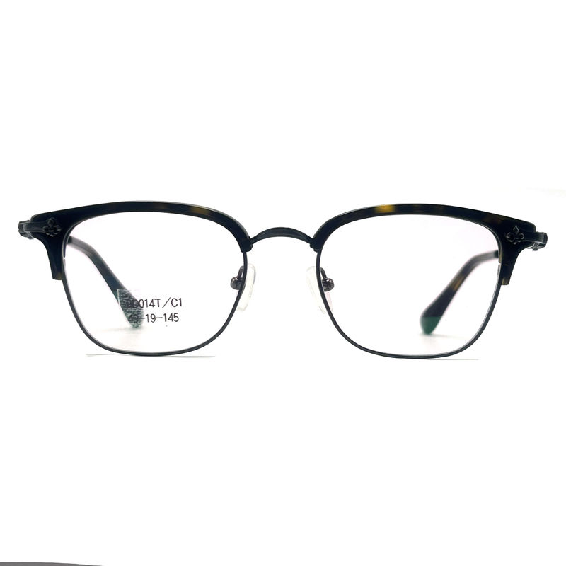 BD014T Kacamata Baca Optik Bulat Gaya Vintage Anti Cahaya Biru Untuk Wanita