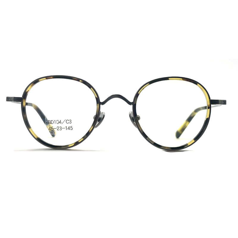 BD104 Bingkai logam asetat full-frame vintage - Style Fashion Frame
