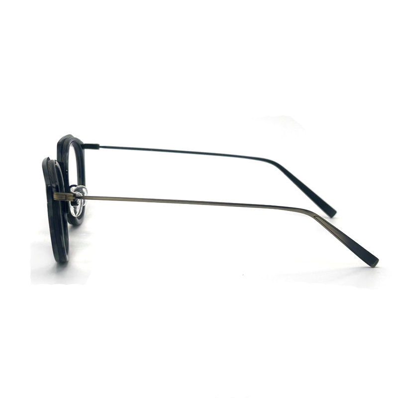 BD115 Custom Color Square Acetate Metal Frames - Desain persegi Warna-warni yang Hidup