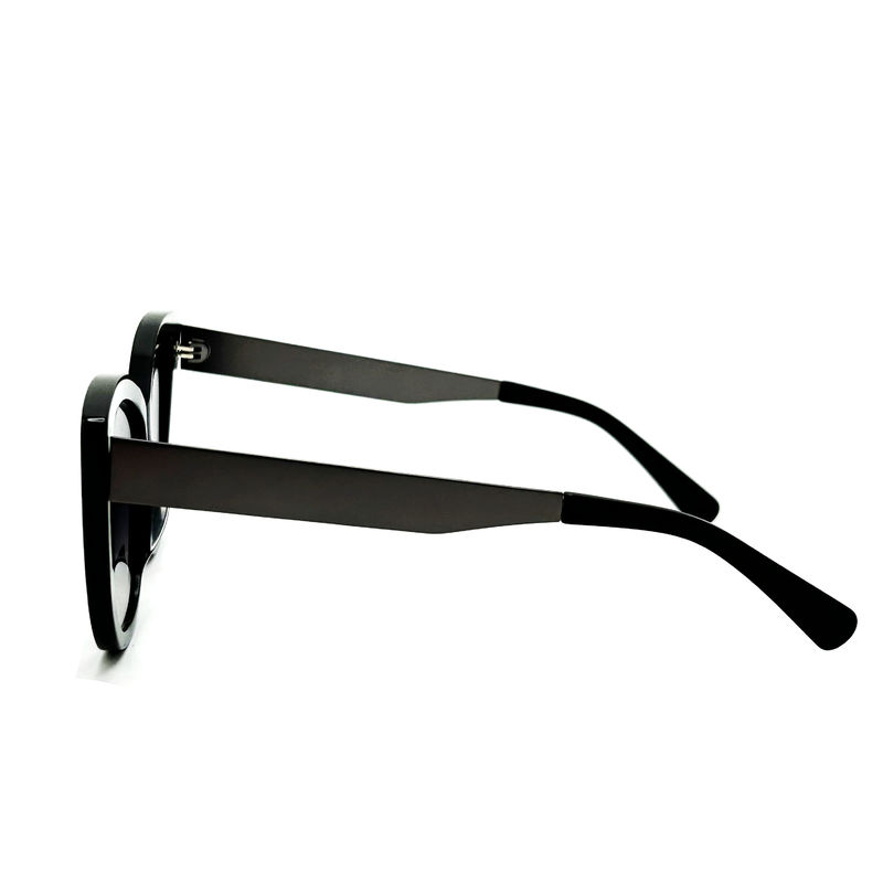 AS091M Klasik Wanita Kacamata Matahari Frame Asetat dengan Lensa CR 39 100% Perlindungan UV 145mm Panjang Kuil