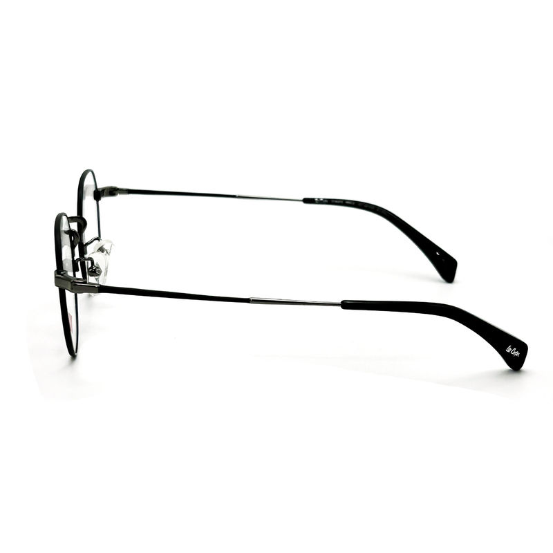 FM3222 Square Unisex Stainless Steel Optical Metal Frame Ukuran 46-21-142