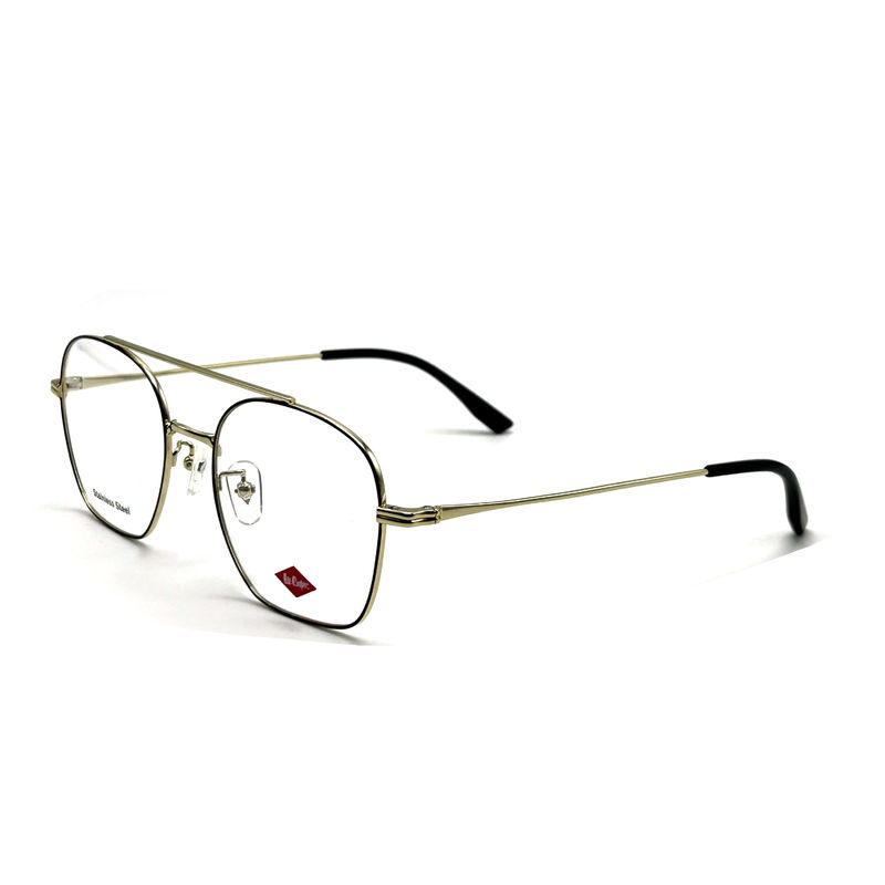 FM7112 Square Unisex Optical Metal Frame Baja tahan karat Ukuran 53-20-145