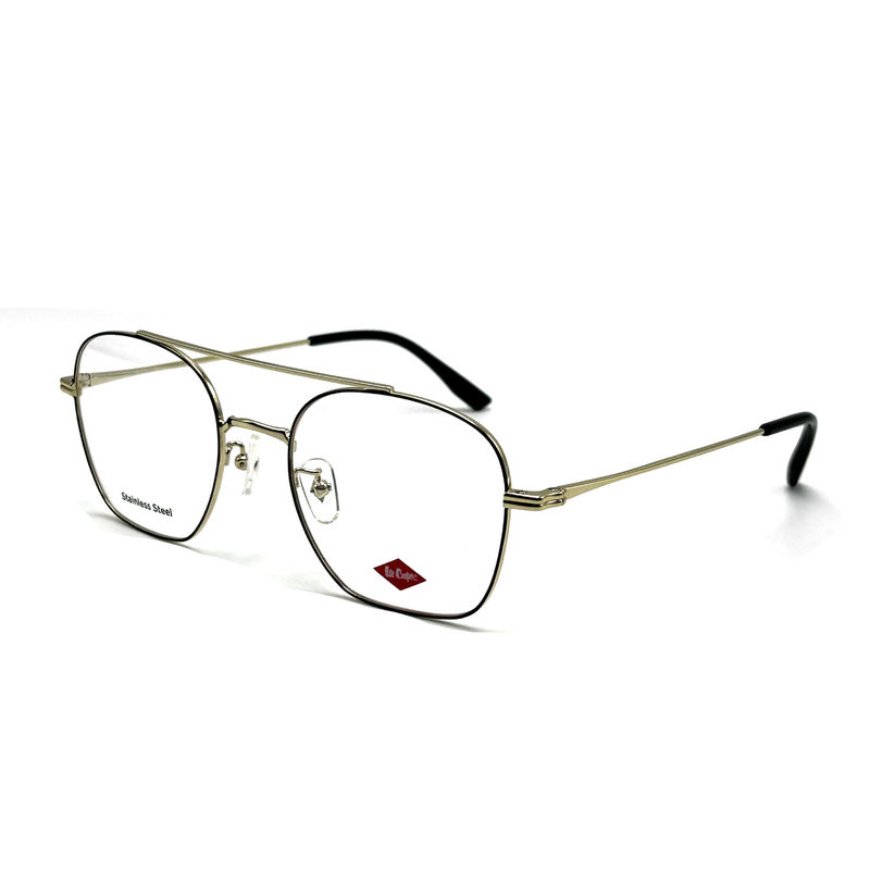 FM7112 Square Unisex Optical Metal Frame Baja tahan karat Ukuran 53-20-145