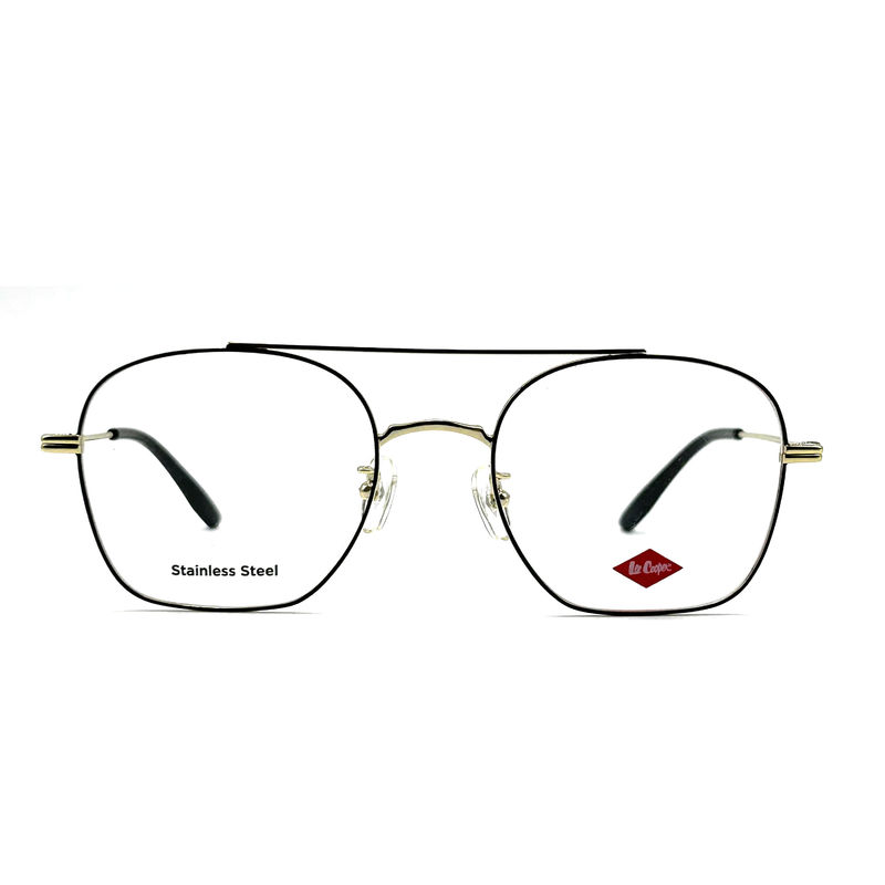 FM7112 Square Unisex Optical Metal Frame Baja tahan karat Ukuran 53-20-145