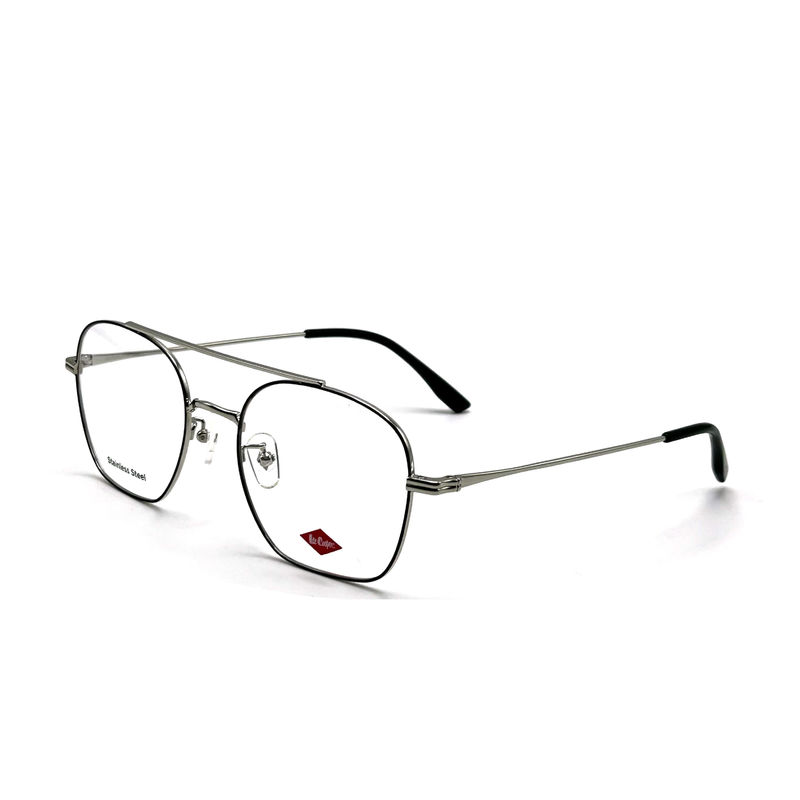 FM7112 Square Unisex Optical Metal Frame Baja tahan karat Ukuran 53-20-145