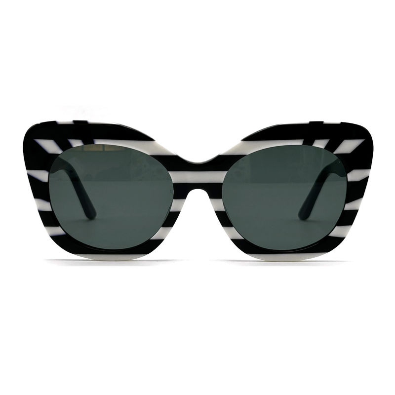 Kacamata Mata Square Acetate Frame Sunglasses untuk Wanita 100% Perlindungan UV-model AS104,kacamata hitam OEM Factory